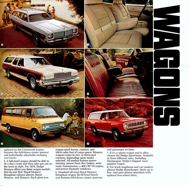 1976 Dodge Full-Line Brochure Page 7
